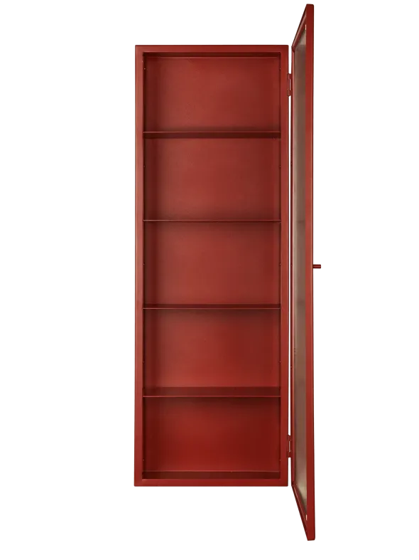 Haze Wall Cabinet, reeded glass 35x100 fra Ferm Living