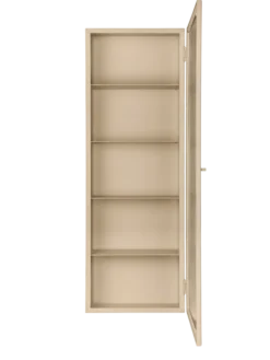 Haze Wall Cabinet, reeded glass 35x100 fra Ferm Living