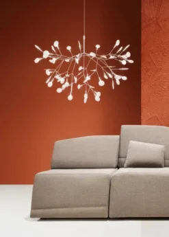 Heracleum III Suspended, Small, nickel fra Moooi