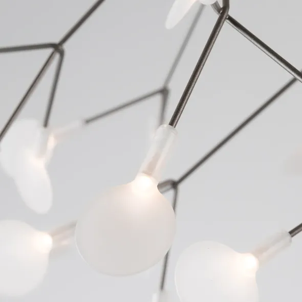 Heracleum III Suspended, Small, nickel fra Moooi