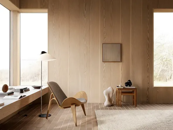 HJW03 Opala Gulvlampe af Hans J. Wegner