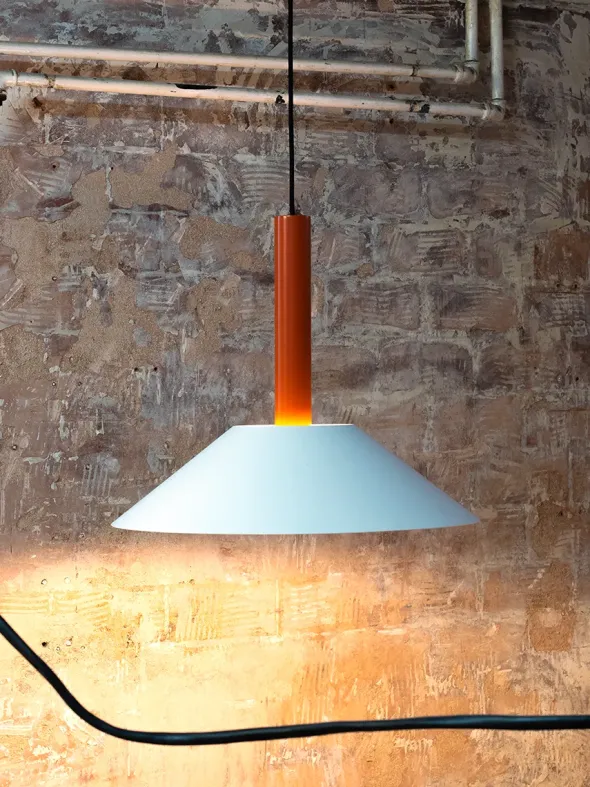 Hook pendant small, orange fra Nine