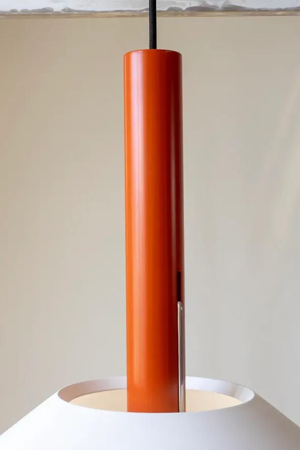 Hook pendant small, orange fra Nine