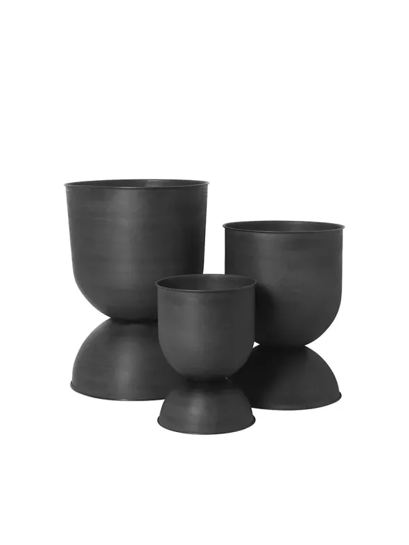 Hourglass Pot, sort fra Ferm Living