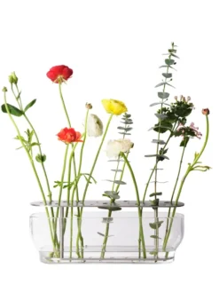 Ikebana Vase Long, stål af Jaime Hayon