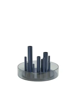 Ikeru Low Vase, dusk blue af Jaime Hayon