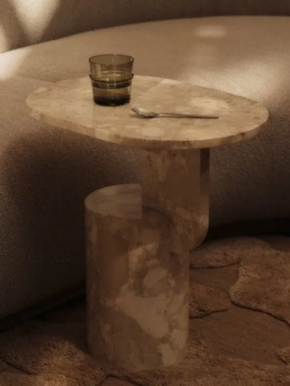 Insert Sidebord Stone Sand fra Ferm Living