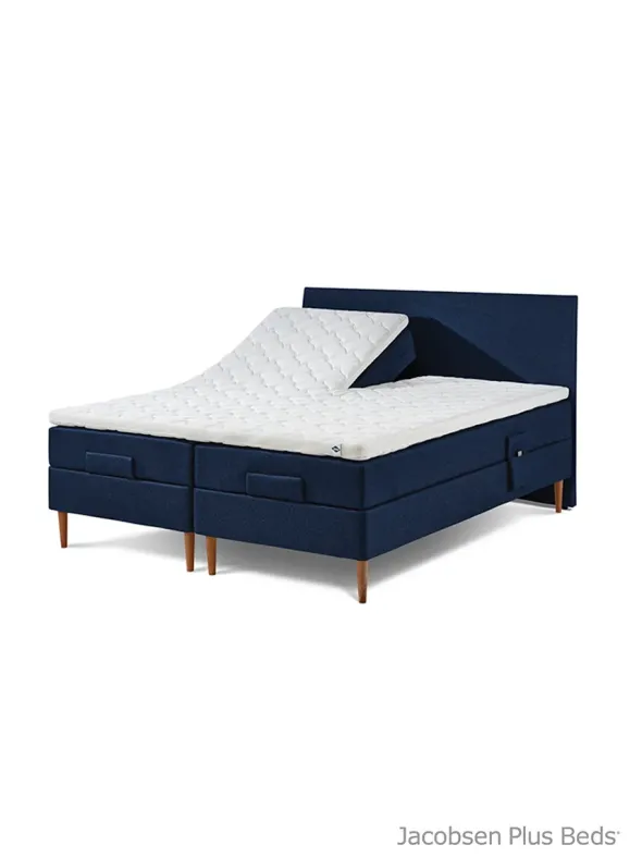 Jacobsen Plus Beds – Sengegavl Curve, Blå