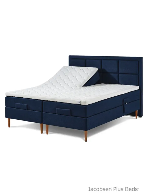 Jacobsen Plus Beds – Sengegavl Square, Blå