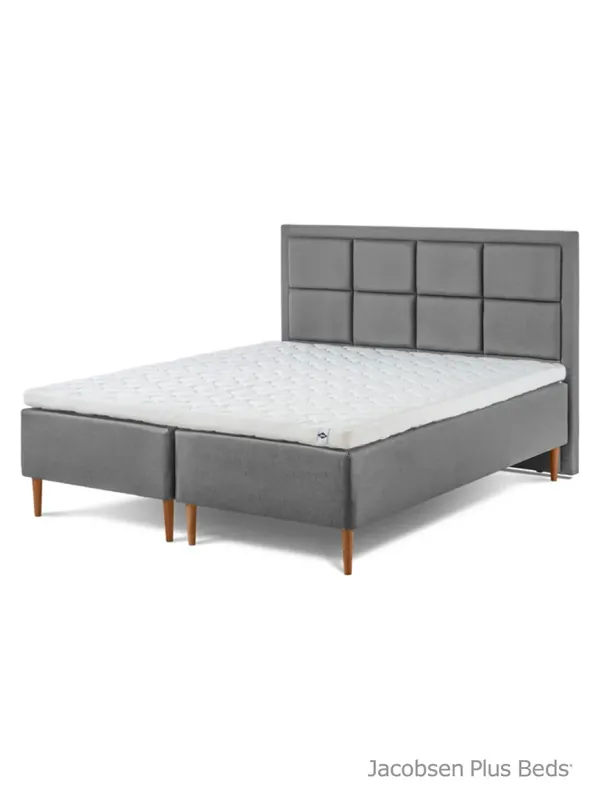 Jacobsen Plus Beds – Sengegavl Square, Grå