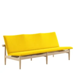 Japan 3 pers. sofa, eg klar olie af Finn Juhl