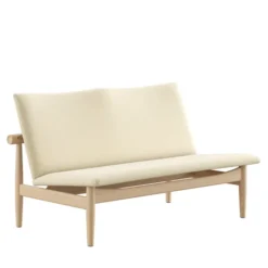 Japan 2 pers. sofa, eg klar olie af Finn Juhl