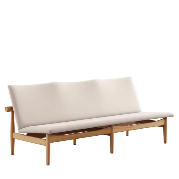 Japan 3 pers. sofa, eg olie af Finn Juhl