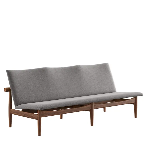 Japan 3 pers. sofa, valnød af Finn Juhl