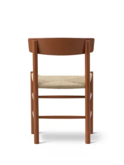 J39 Folkestolen, heritage red af Børge Mogensen
