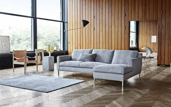 Kampagnepris Streamline Sofa m. Chaiselong fra Eilersen