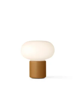 Karl-Johan portable bordlampe, Ochre Yellow fra New Works