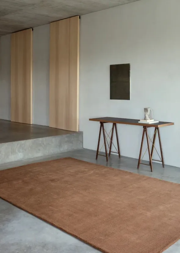 Karma Wool tæppe, Dark Oak fra Massimo