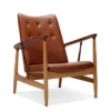 Kettelhut Chair, Elegance leather af Finn Juhl