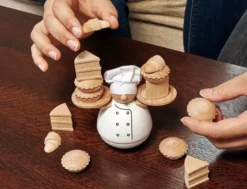 Kikkerland Balance The Baker, balancing game