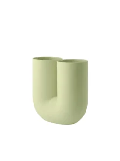 Kink Vase, light green fra Muuto