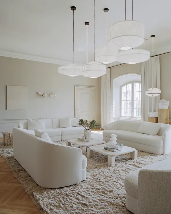 Kite Pendant Lamp, Ø75 cm fra New Works