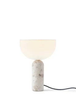 Kizu Bordlampe Small, Kunis Breccia Marble fra New Works