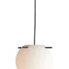 Koi Pendel, white/black Ø25 fra Frandsen