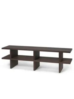 Kona Bench, dark stained oak fra Ferm Living