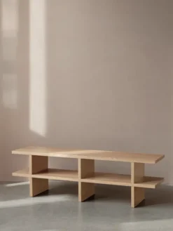 Kona Bench, natural oak fra Ferm Living