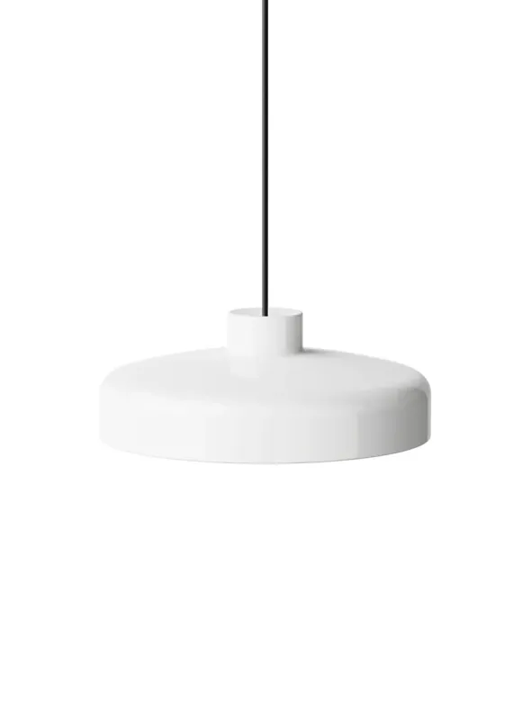 Lacquer pendant medium, grey fra Nine