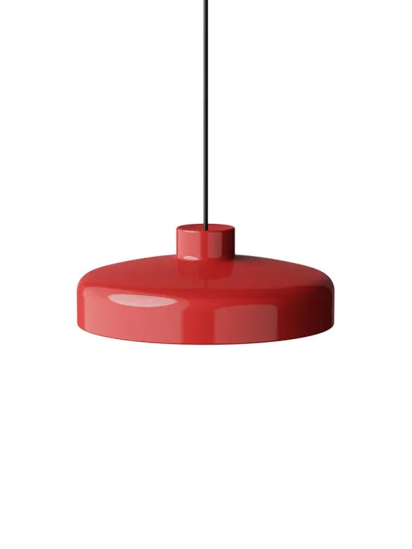 Lacquer pendant medium, red fra Nine