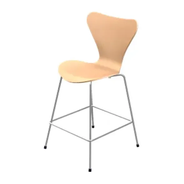 3187 Lav Barstol af Arne Jacobsen
