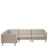 L42 Firhøj Hjørnesofa 4-Personers, beige fra FDB Møbler