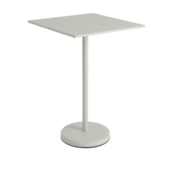 Linear Steel cafébord 70x70cm, H105 cm fra Muuto