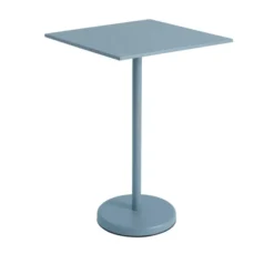 Linear Steel cafébord 70x70cm, H105 cm fra Muuto