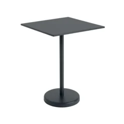 Linear Steel cafébord 70x70cm, H95 cm fra Muuto