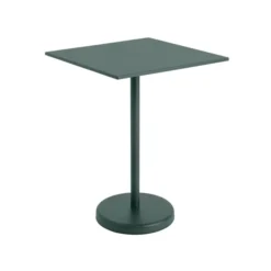 Linear Steel cafébord 70x70cm, H95 cm fra Muuto