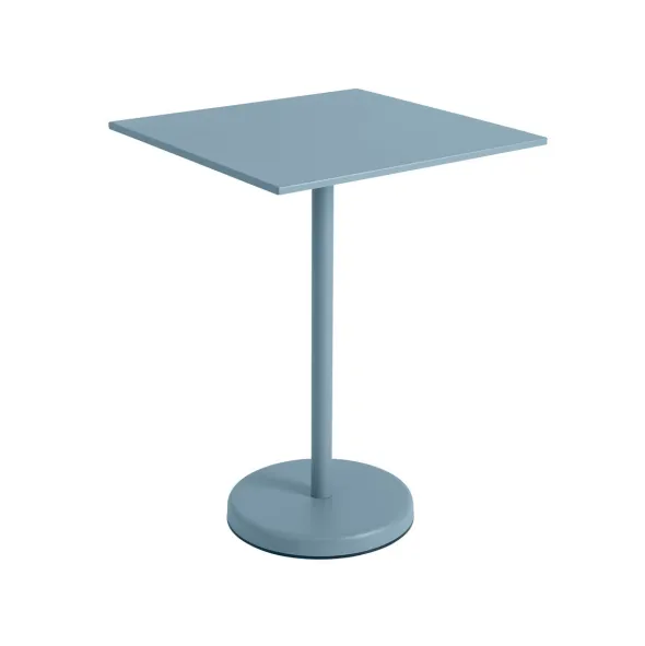 Linear Steel cafébord 70x70cm, H95 cm fra Muuto