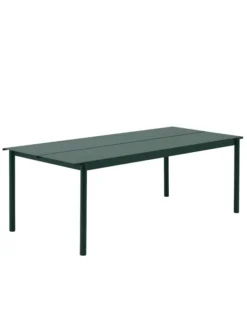 Linear Steel Table, 220x90 cm fra Muuto