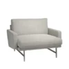Lissoni PL111 Lounge Chair, Clay 012 fra Fritz Hansen