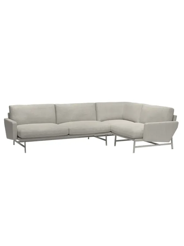 Lissoni PL114 Sofa, Clay 012 fra Fritz Hansen