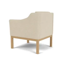 L46 MK155 lænestol, beige tekstil af Mogens Koch