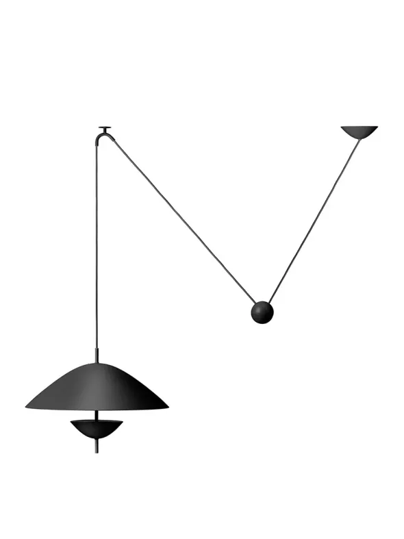 Lod Pendant, blackened iron fra Ferm Living