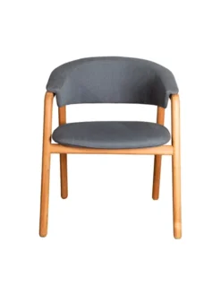 Luna Stol, teak/grey fra Cane-line