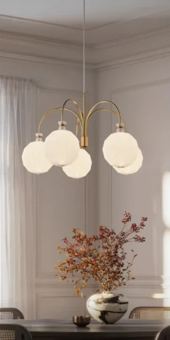 Lysekrone, KK LEGACY 101 small, brass fra Le Klint