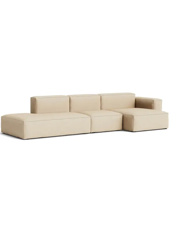 Mags Soft Low 3 pers. sofa, kombination 4, højre fra Hay