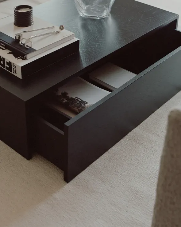 Mass Coffee Table High, black fra New Works