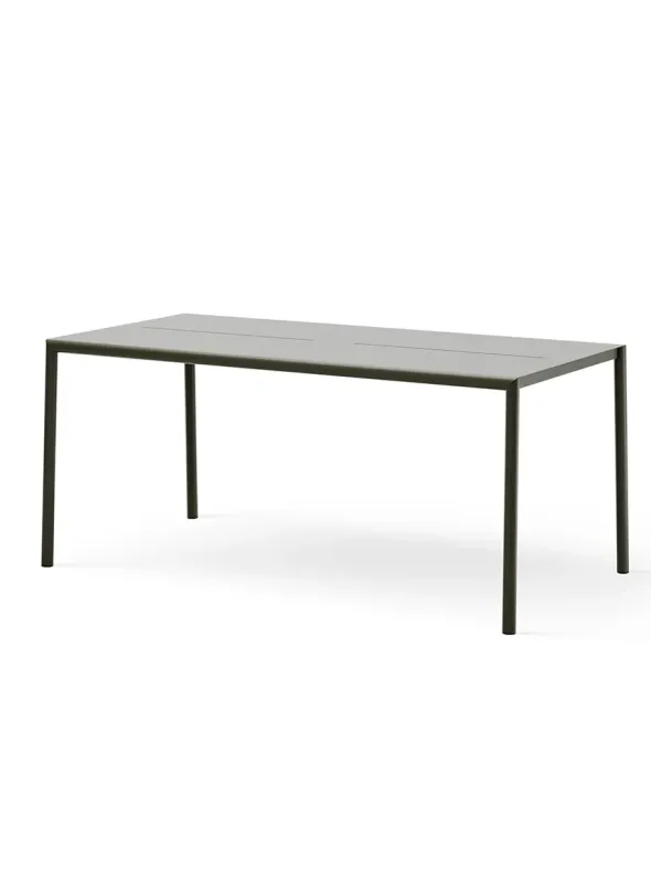 May havebord 170 x 85, dark green fra New Works