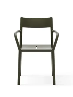 May havestol m. armlæn, dark green fra New Works